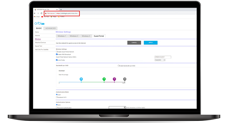 Configuring the Bridge Mode on Orbi Via Web GUI​