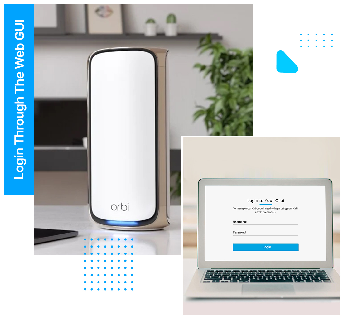 Login to Orbi Router through the Web GUI